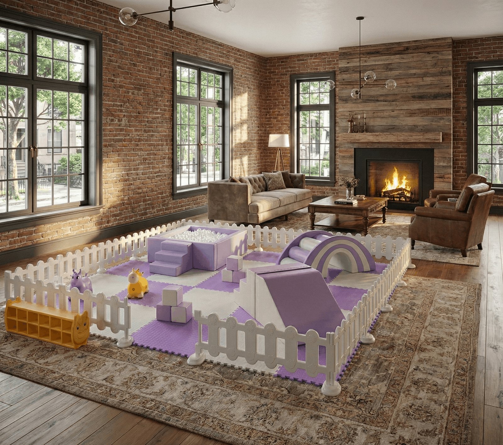 Lilac Soft Play Sets rental