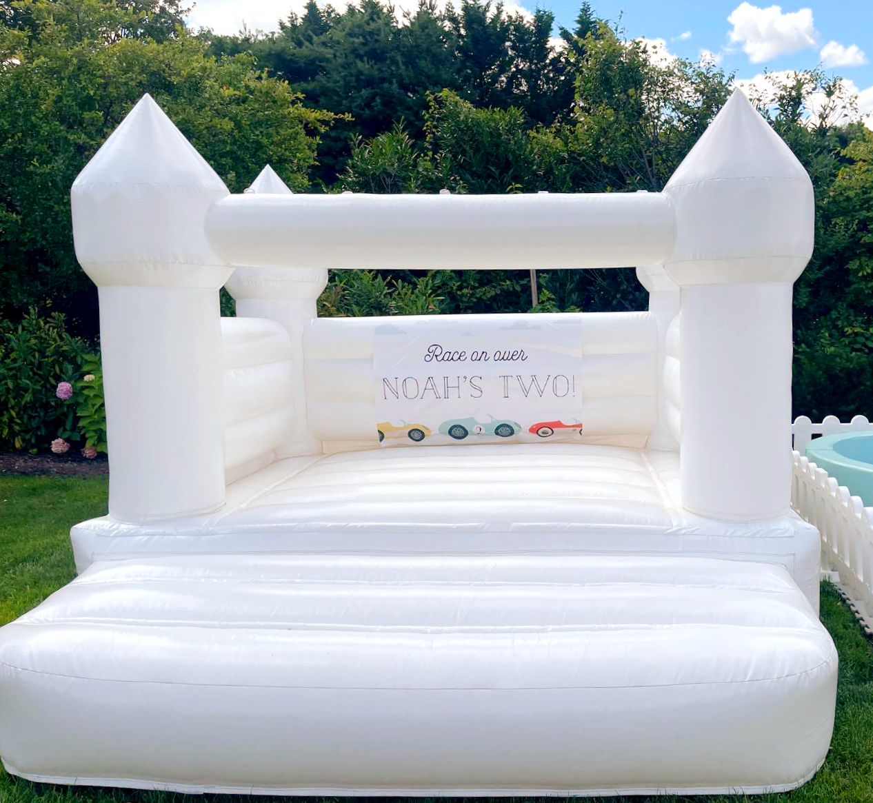 Toddler Bounce House - White