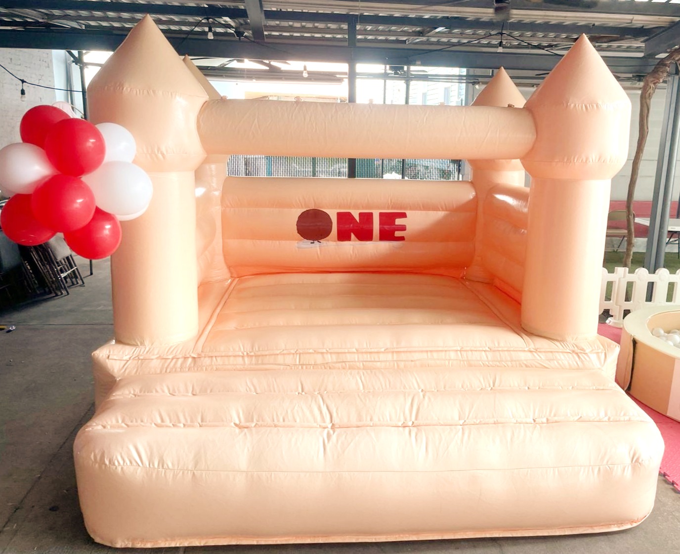 Toddler Bounce House - Nude